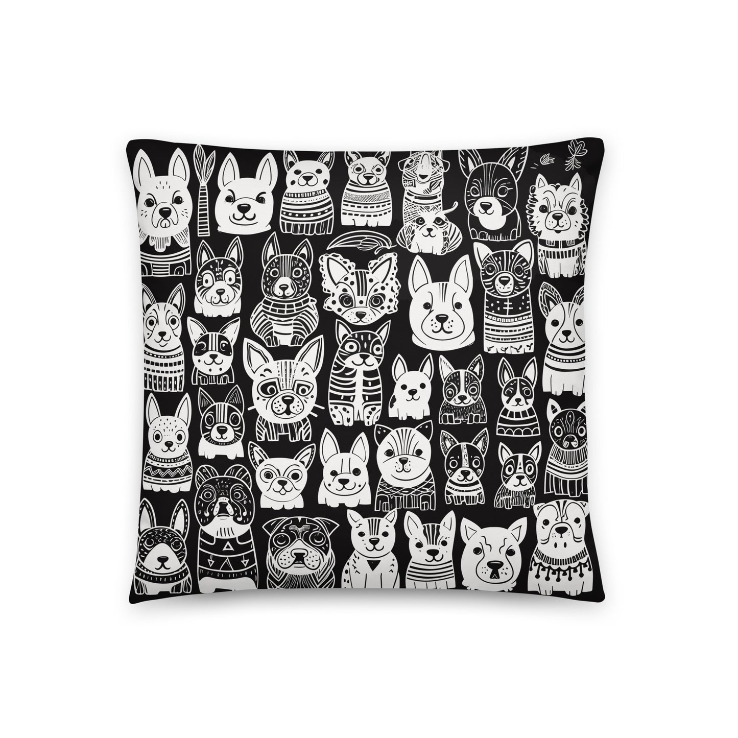 Frenchie Doodle Pillow