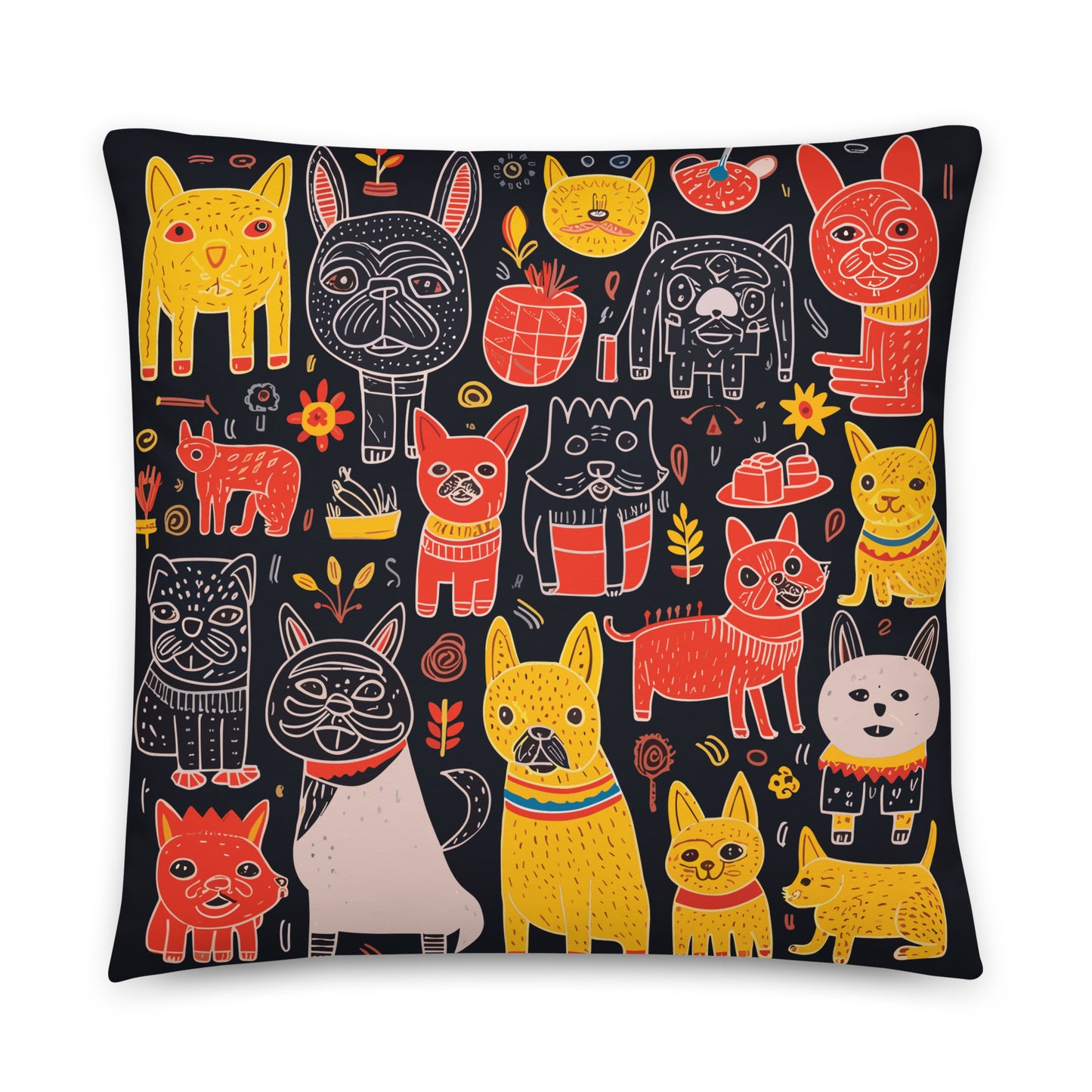 Doodled Pillow