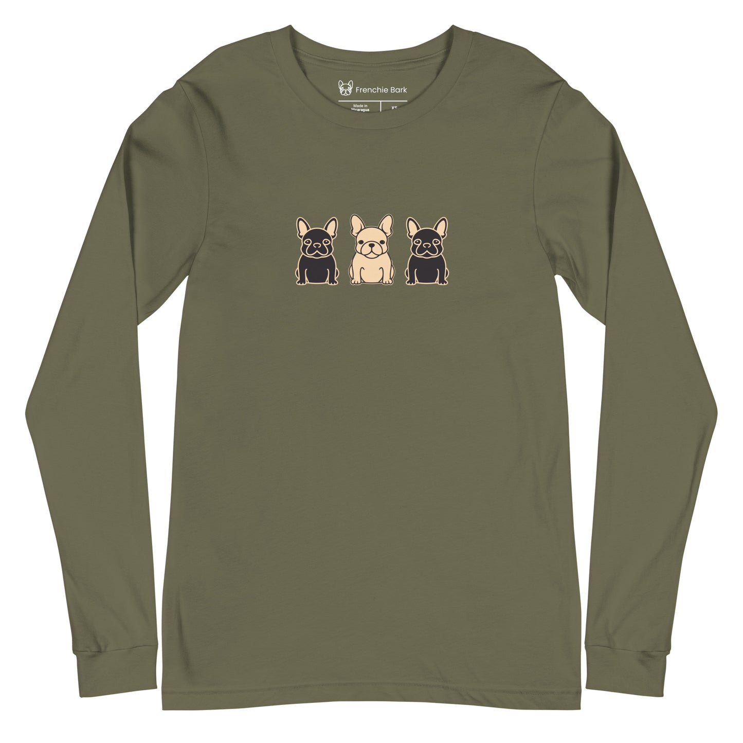 Frenchie Long Sleeve Tee