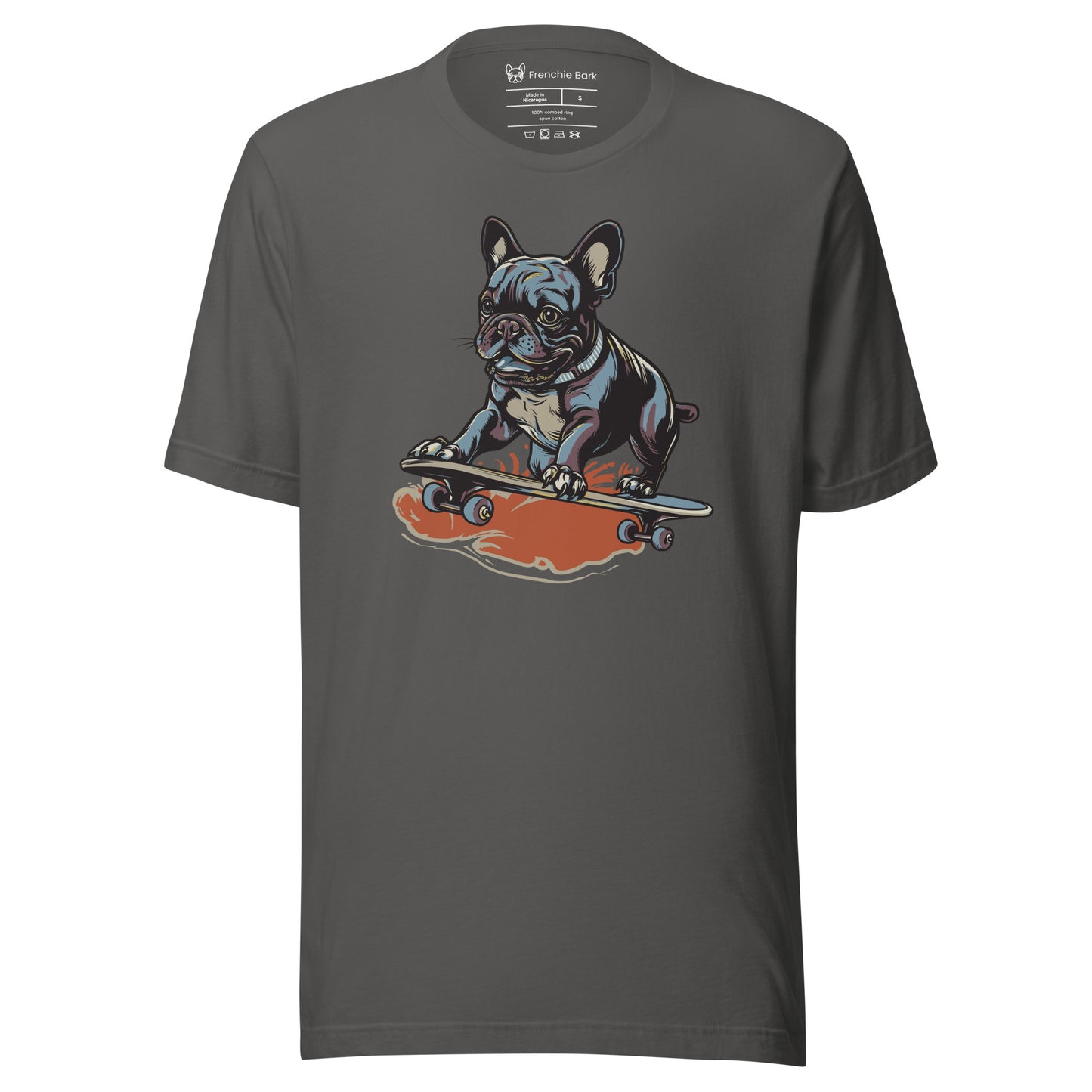 Skater Frenchie Men t-shirt