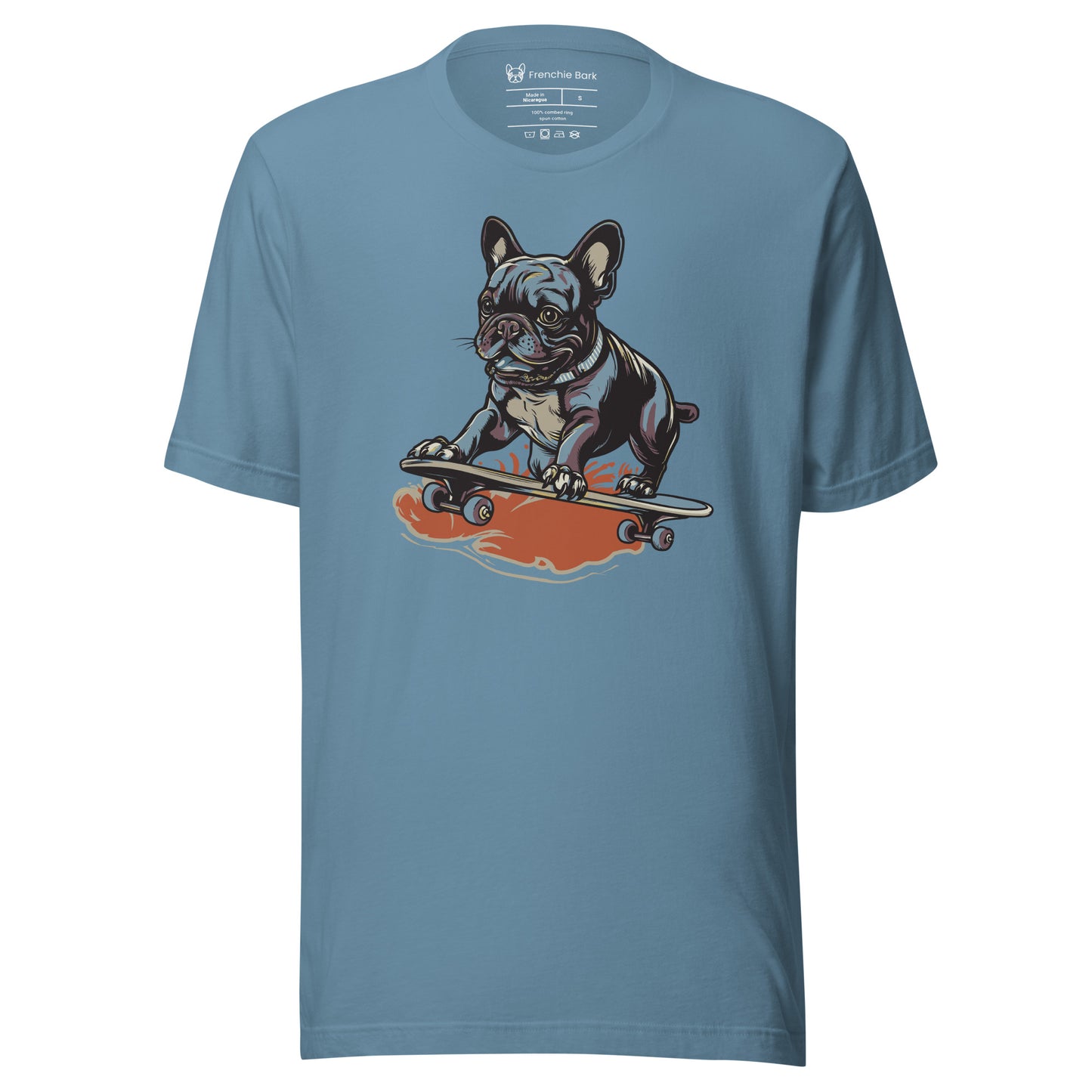 Skater Frenchie Men t-shirt