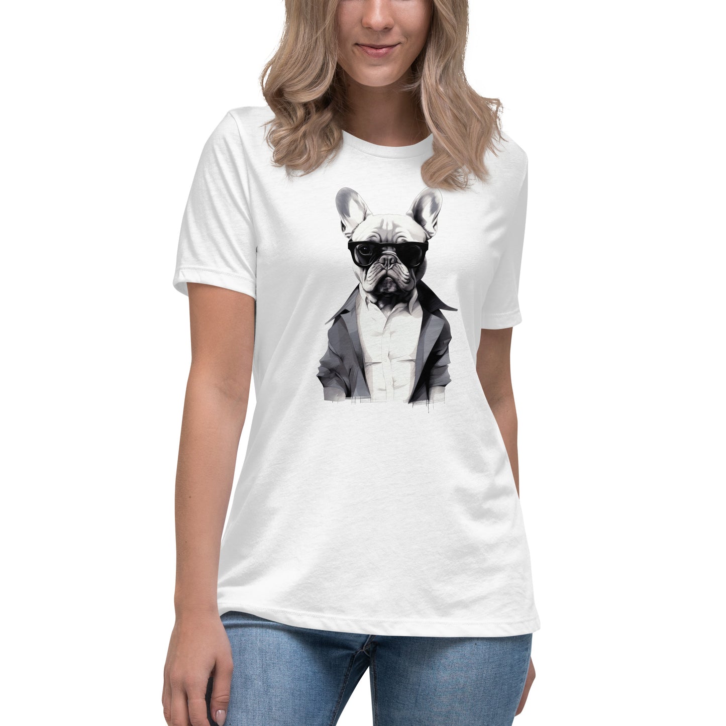 Frenchie Women's Relaxed T-Shirt