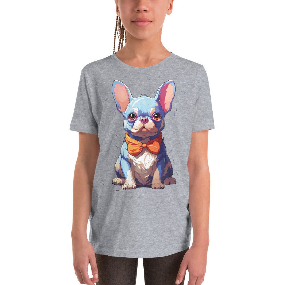 Frenchie Youth Short Sleeve T-Shirt