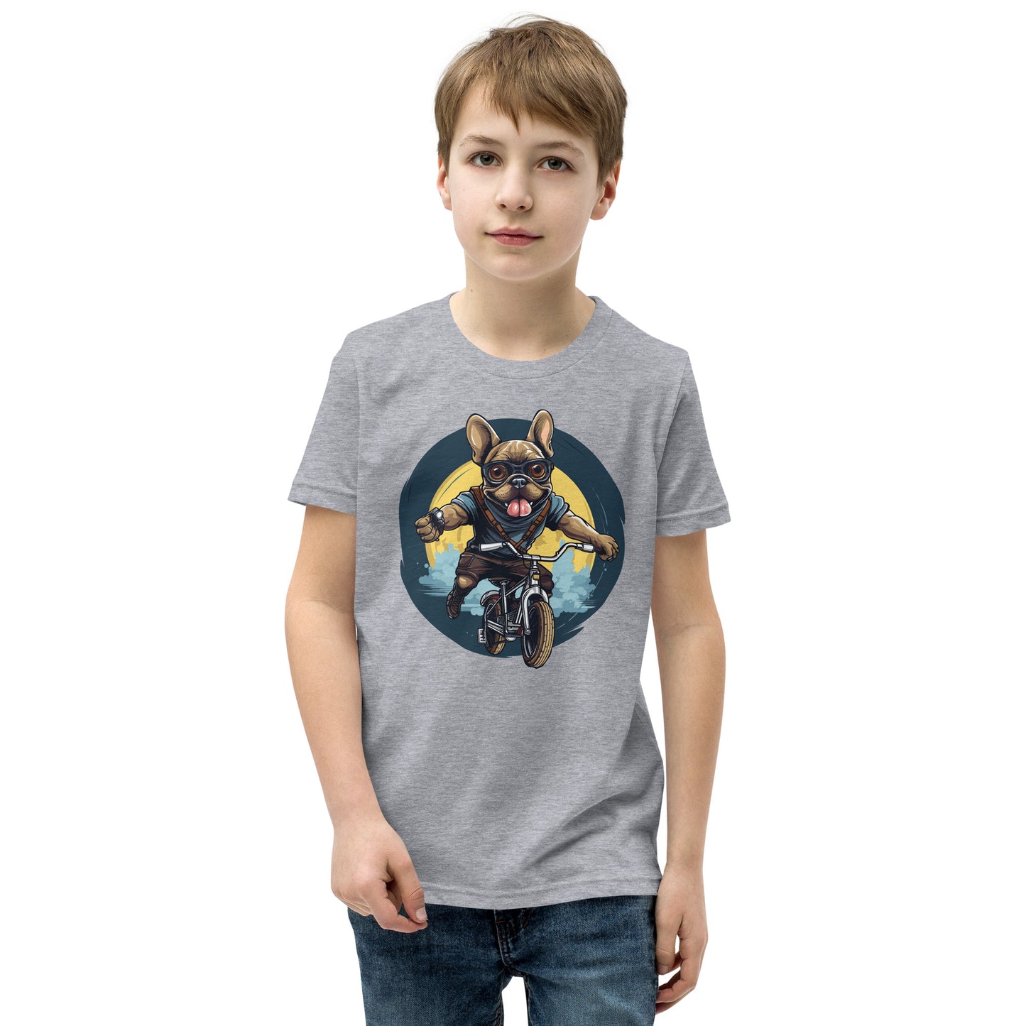 Biker Youth Short Sleeve T-Shirt