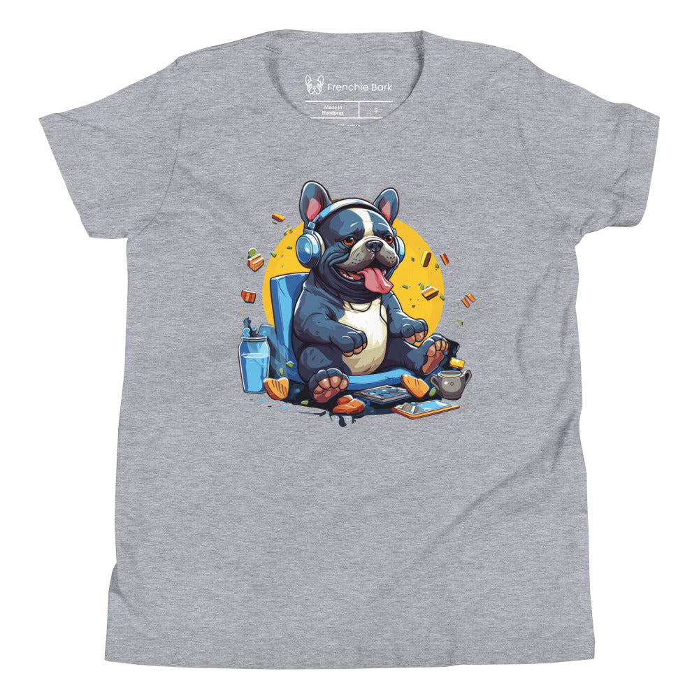 Frenchie Youth Short Sleeve T-Shirt