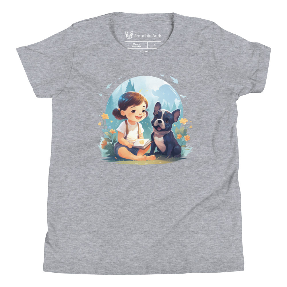 Frenchie Youth Short Sleeve T-Shirt