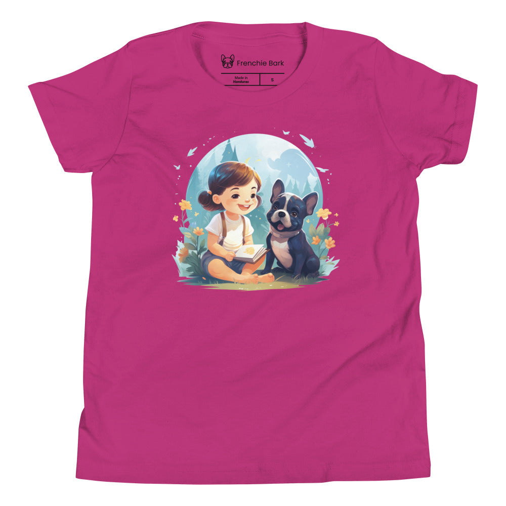 Frenchie Youth Short Sleeve T-Shirt
