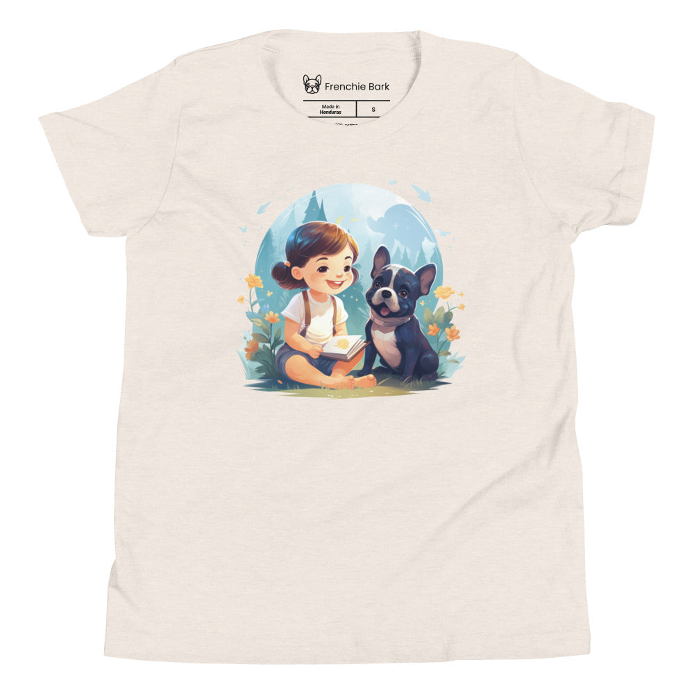 Frenchie Youth Short Sleeve T-Shirt