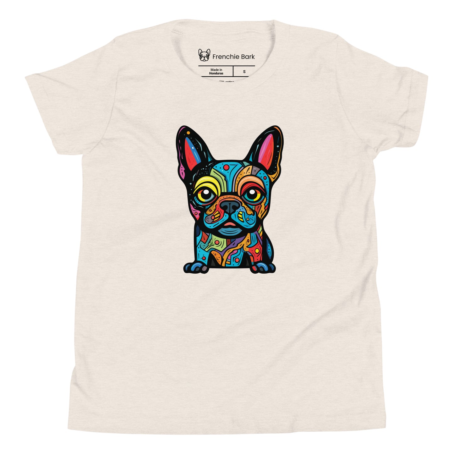 Frenchie Youth Short Sleeve T-Shirt