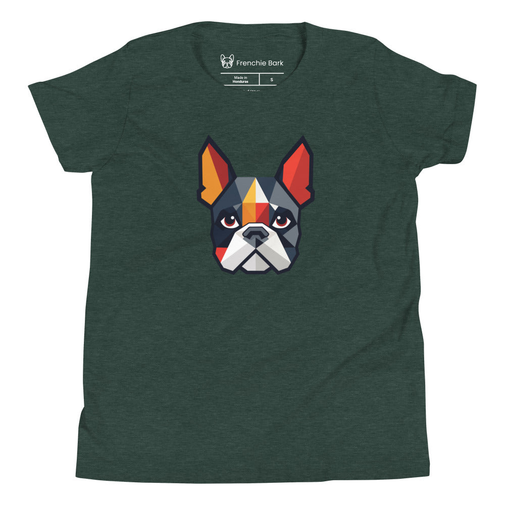 Frenchie Youth Short Sleeve T-Shirt