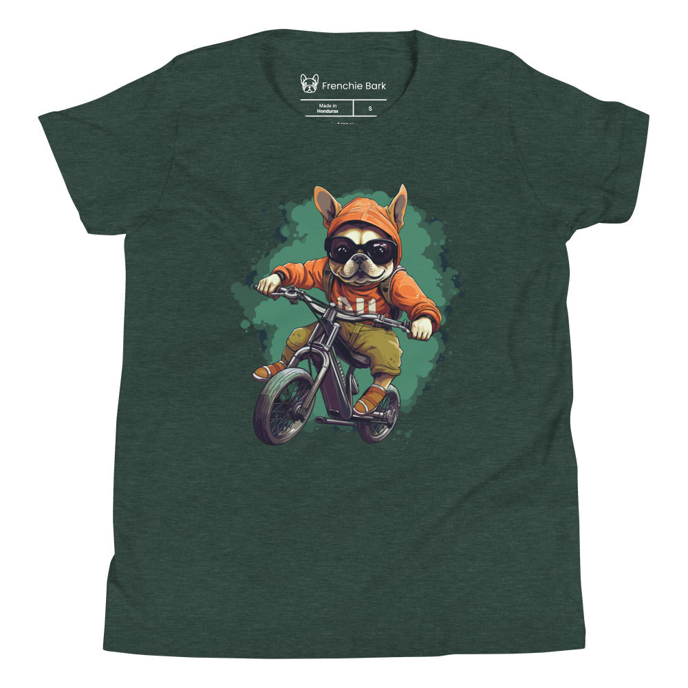 Biker Youth Short Sleeve T-Shirt