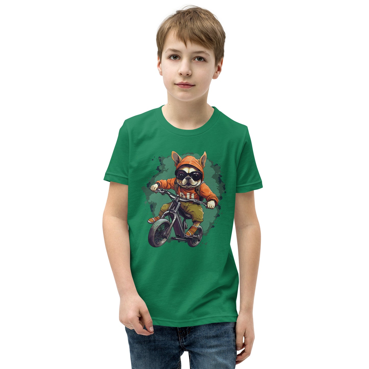 Biker Youth Short Sleeve T-Shirt