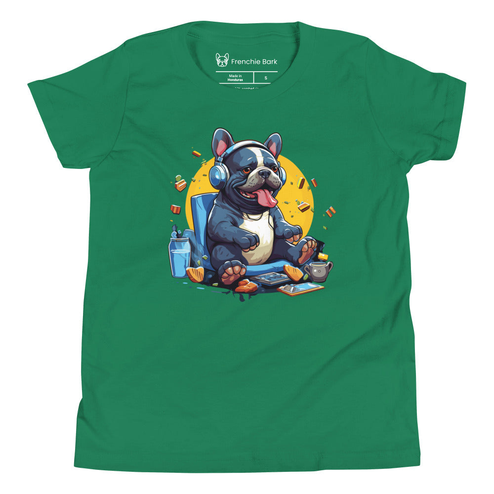 Frenchie Youth Short Sleeve T-Shirt