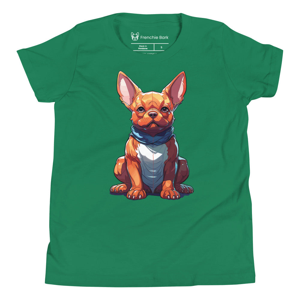 Frenchie Youth Short Sleeve T-Shirt