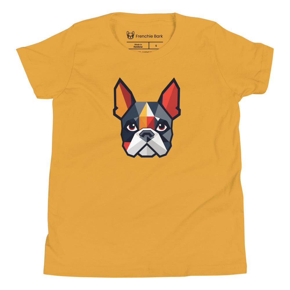 Frenchie Youth Short Sleeve T-Shirt