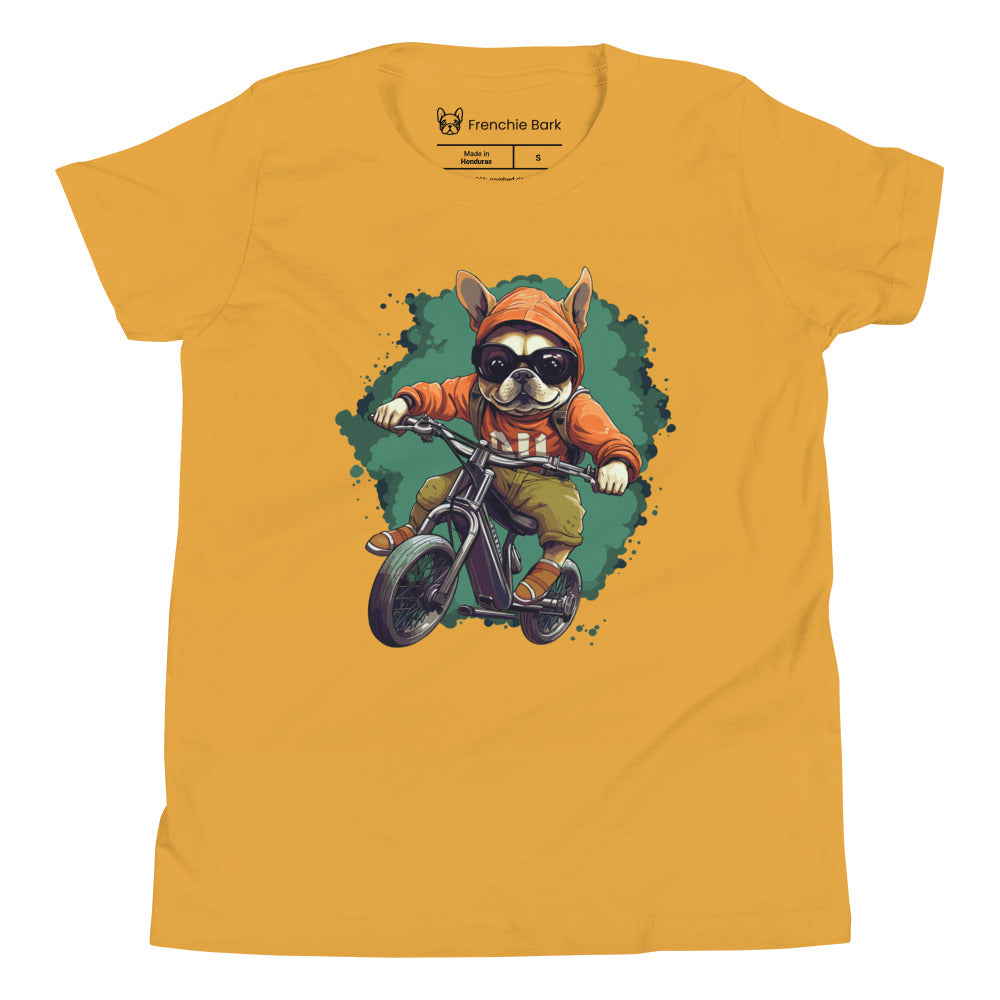 Biker Youth Short Sleeve T-Shirt