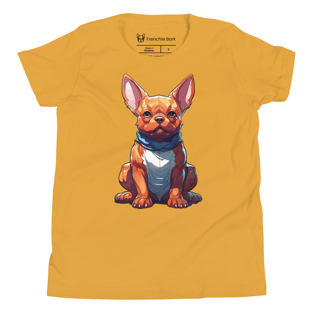 Frenchie Youth Short Sleeve T-Shirt