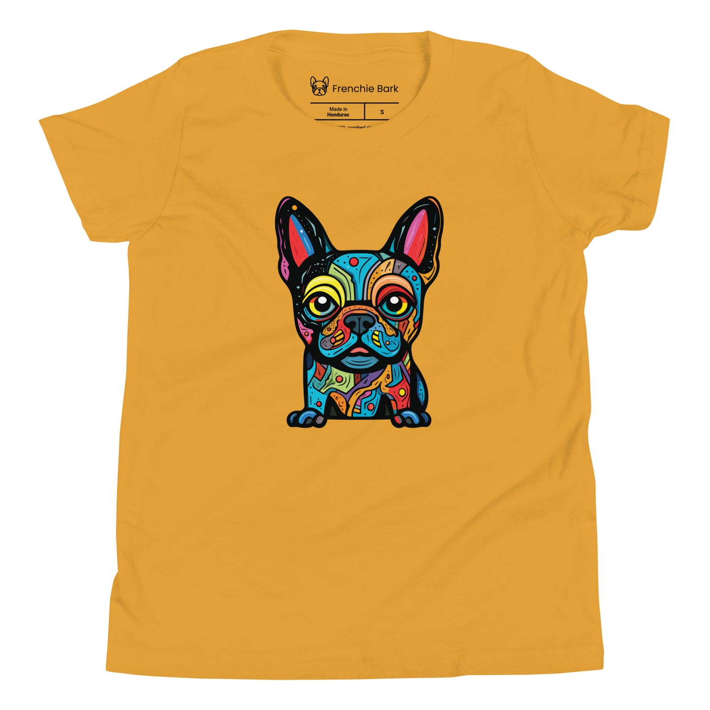 Frenchie Youth Short Sleeve T-Shirt