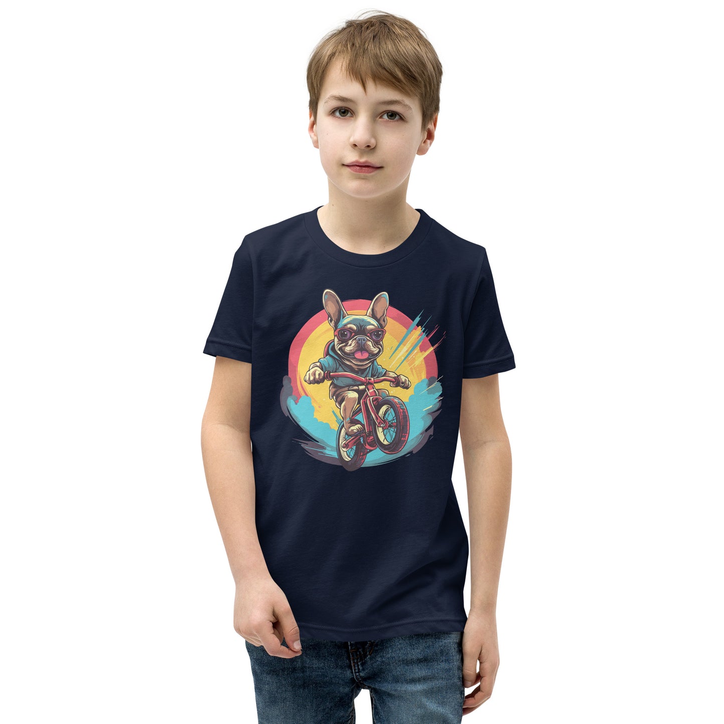 Biker Youth Short Sleeve T-Shirt