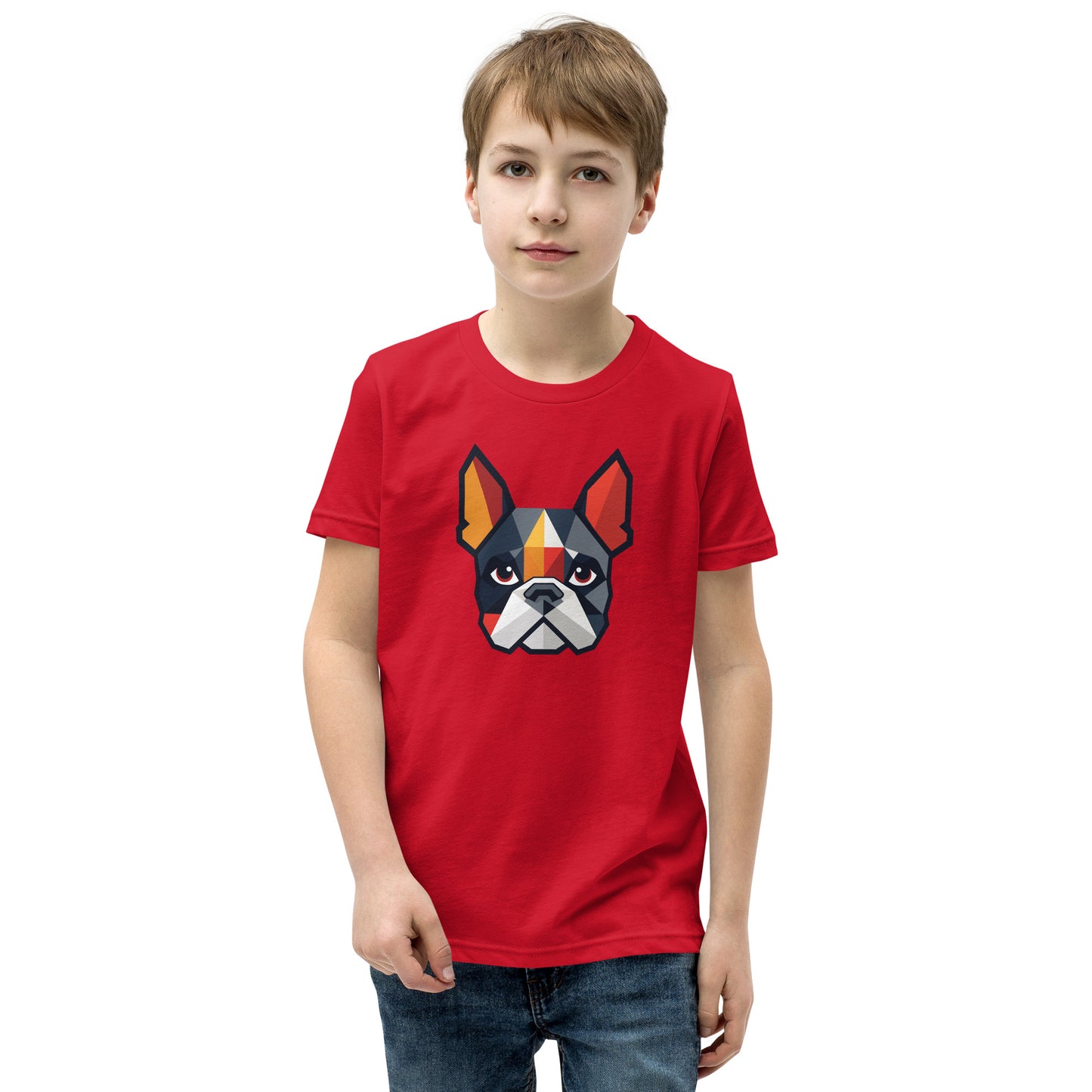 Frenchie Youth Short Sleeve T-Shirt