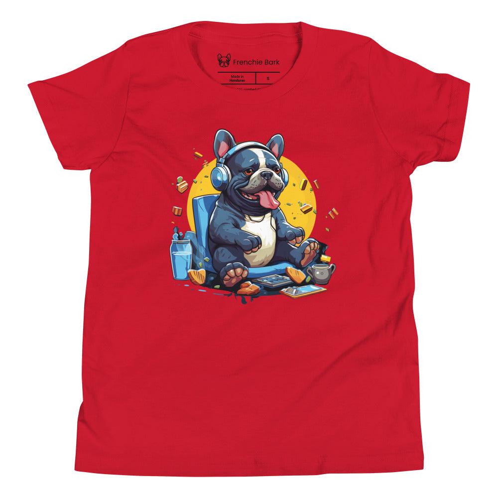 Frenchie Youth Short Sleeve T-Shirt