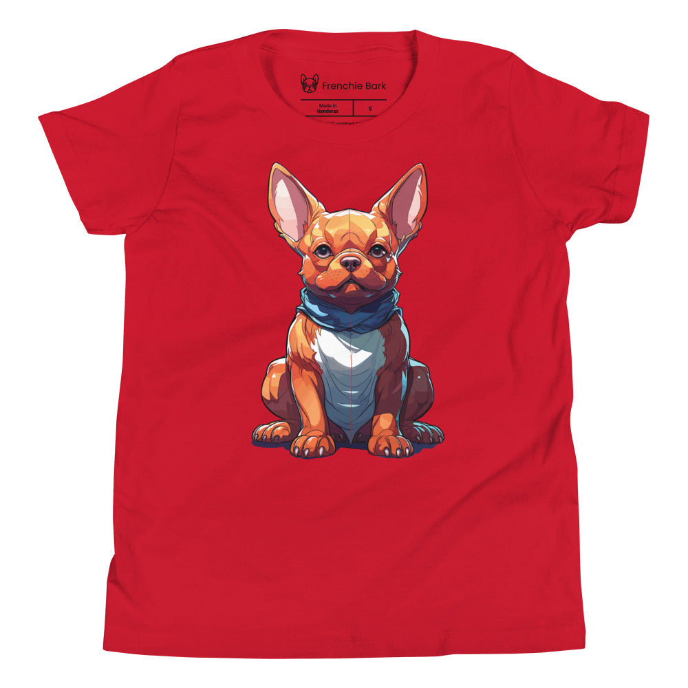 Frenchie Youth Short Sleeve T-Shirt