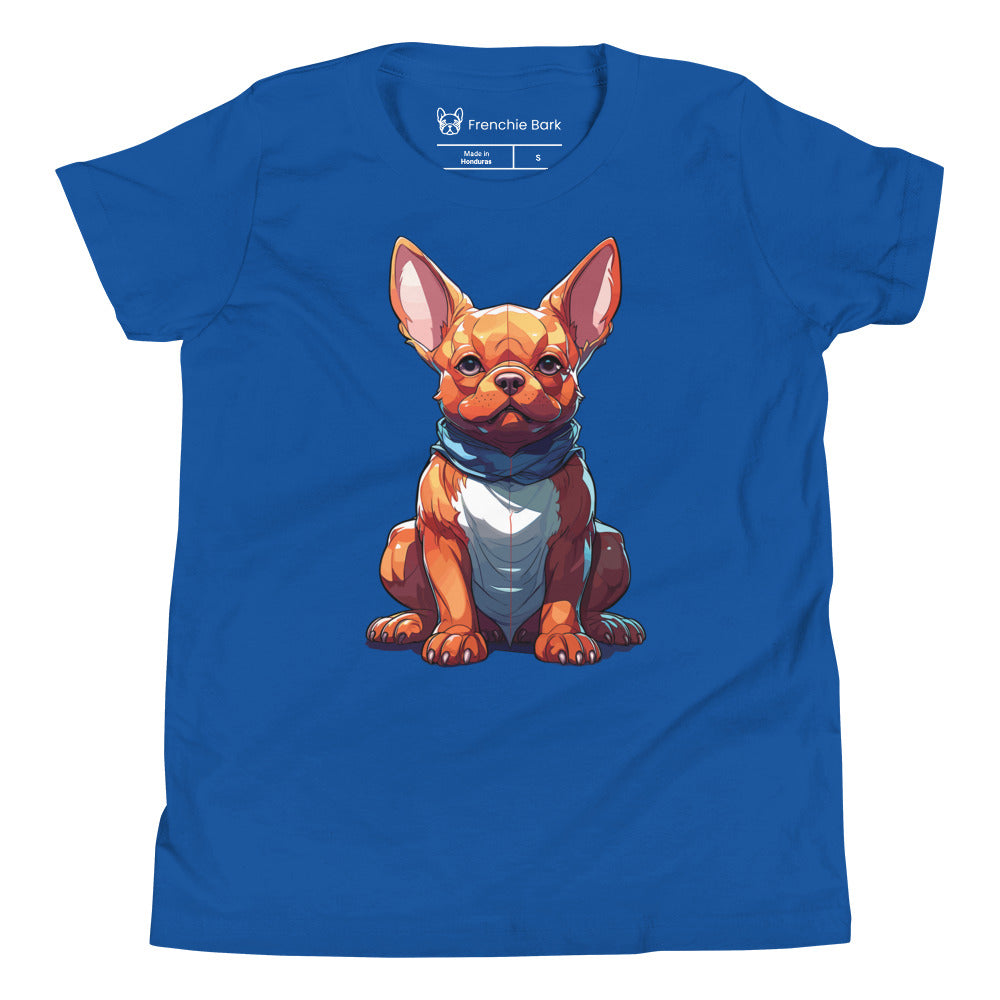 Frenchie Youth Short Sleeve T-Shirt