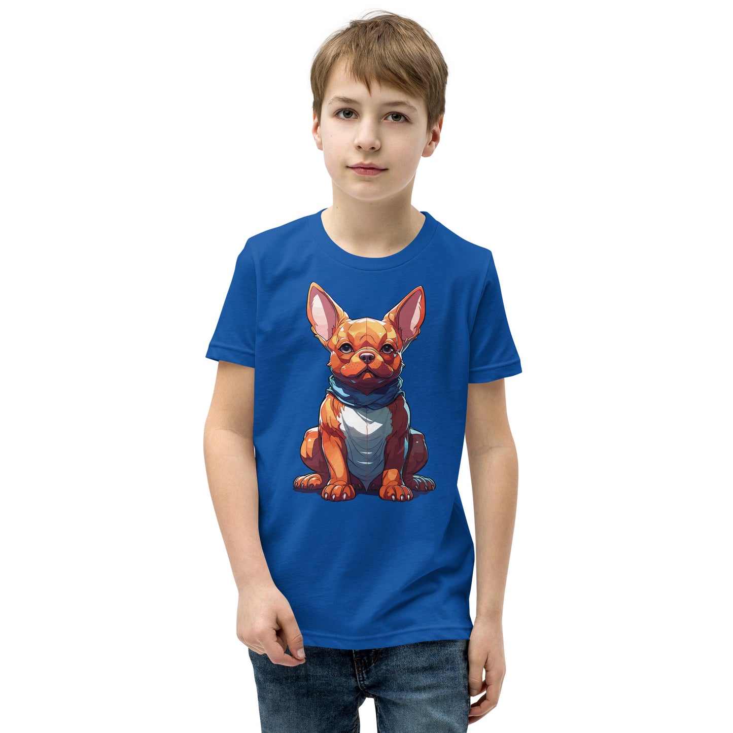 Frenchie Youth Short Sleeve T-Shirt