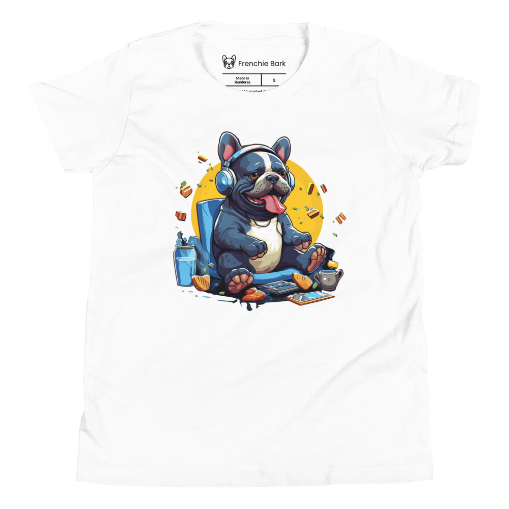 Frenchie Youth Short Sleeve T-Shirt