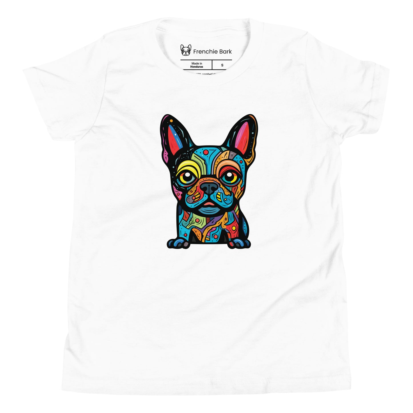 Frenchie Youth Short Sleeve T-Shirt