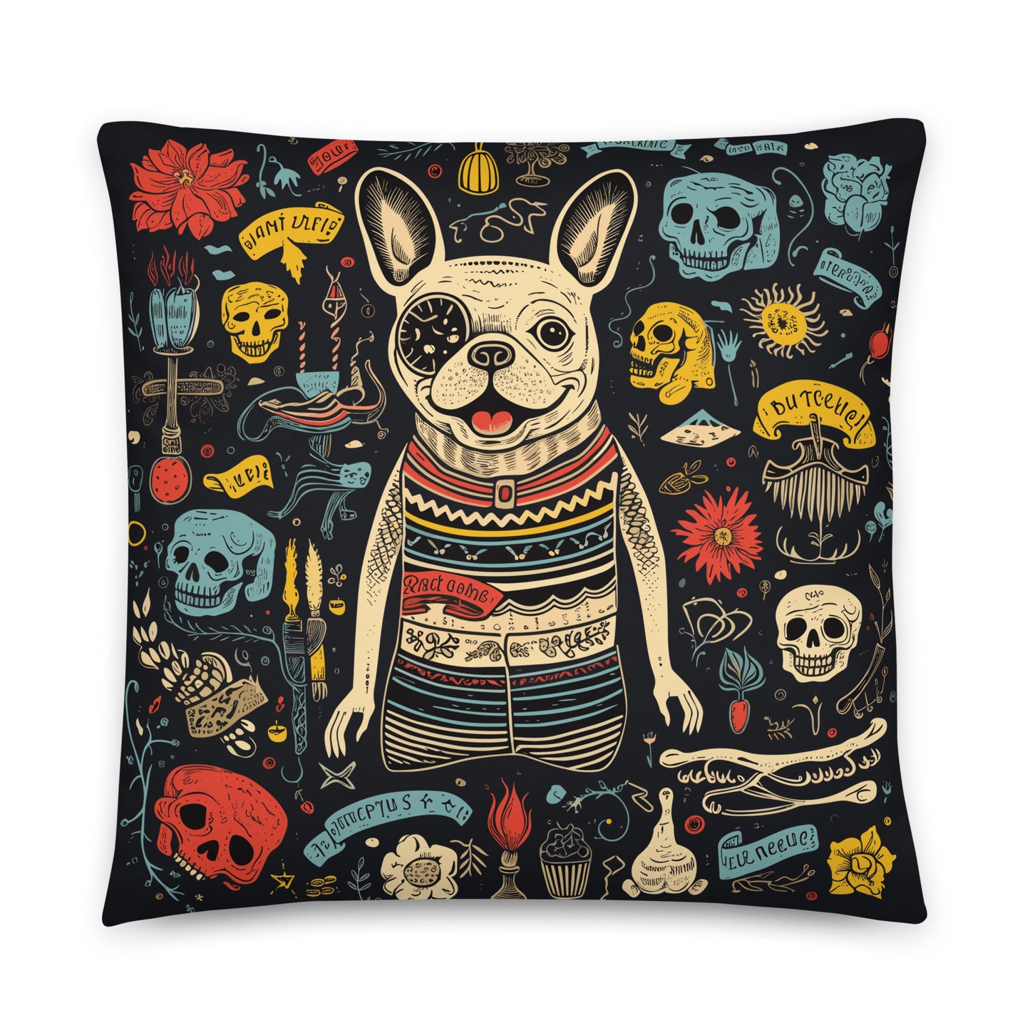 Skull Pillow