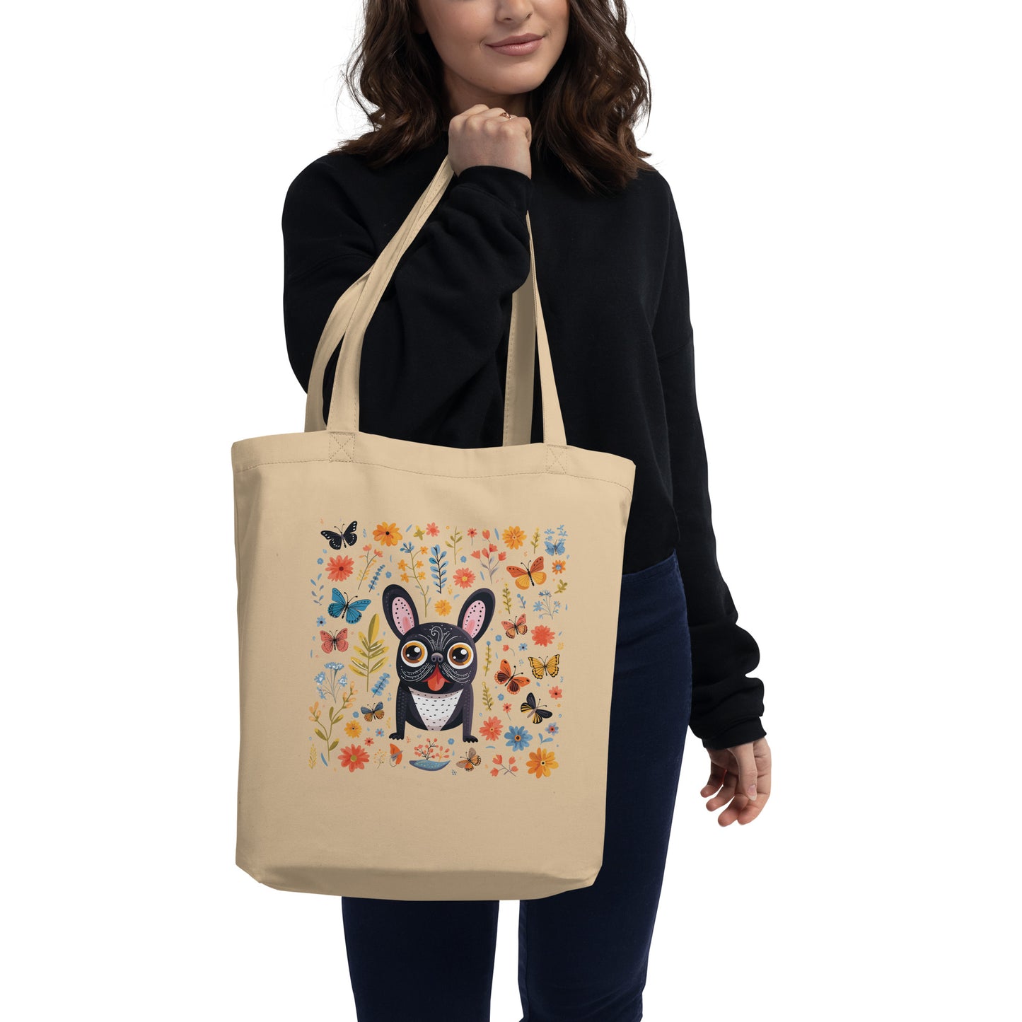 Frenchie Eco Tote Bag