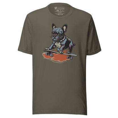 Skater Frenchie Men t-shirt