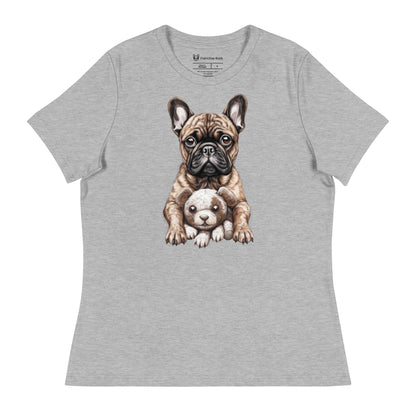 Frenchie Women's Relaxed T-Shirt