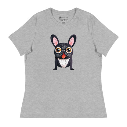 Frenchie Women's Relaxed T-Shirt