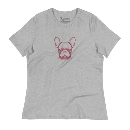 Frenchie Women's Relaxed T-Shirt