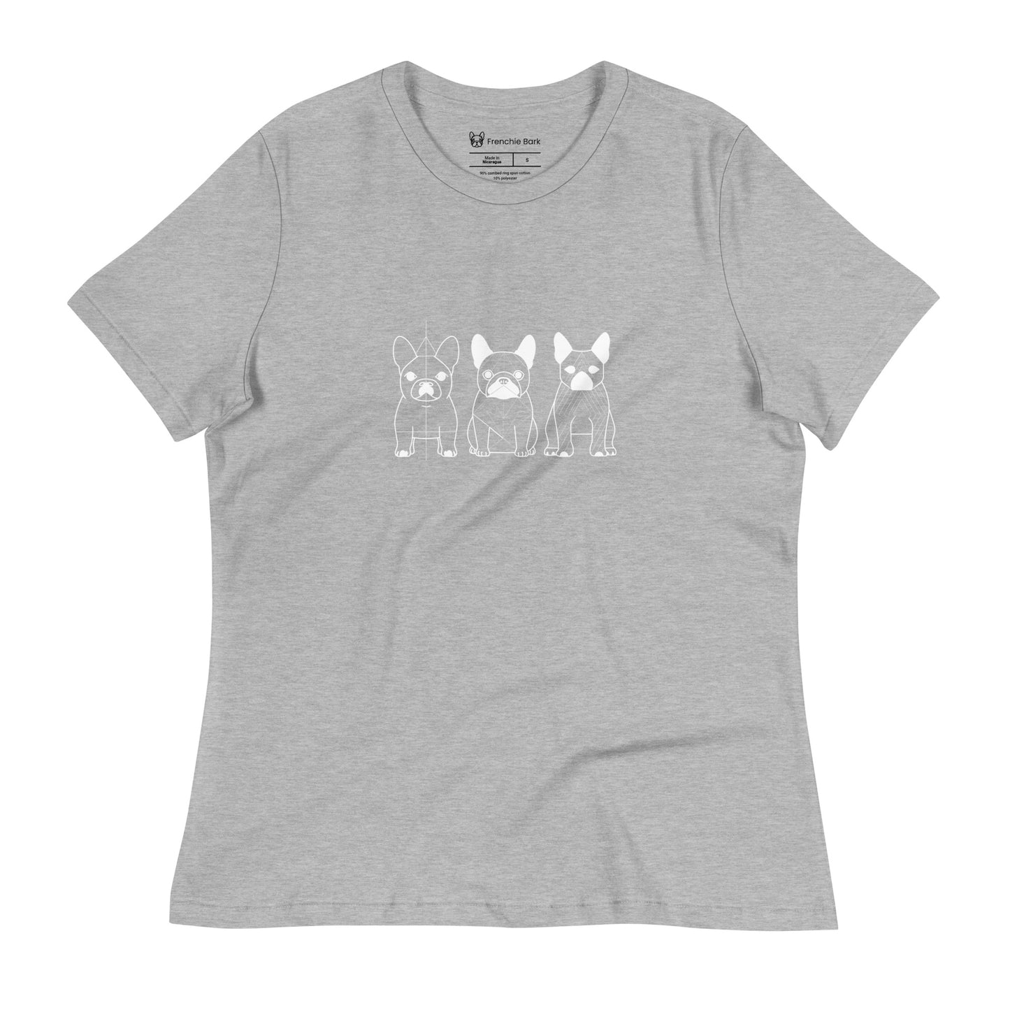 Frenchies Women's Relaxed T-Shirt