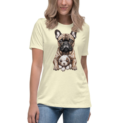 Frenchie Women's Relaxed T-Shirt