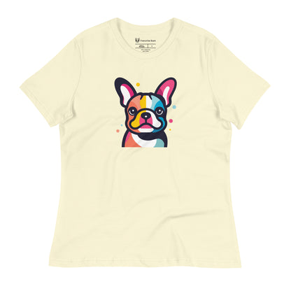 Frenchie Women's Relaxed T-Shirt