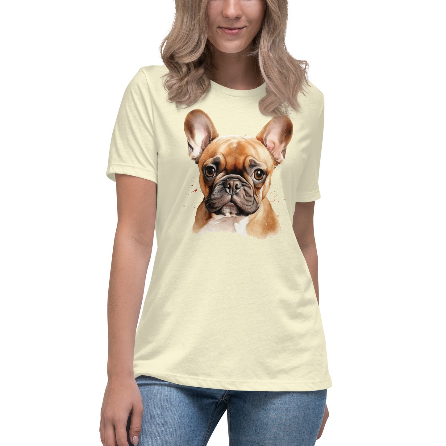 Frenchie Women's Relaxed T-Shirt