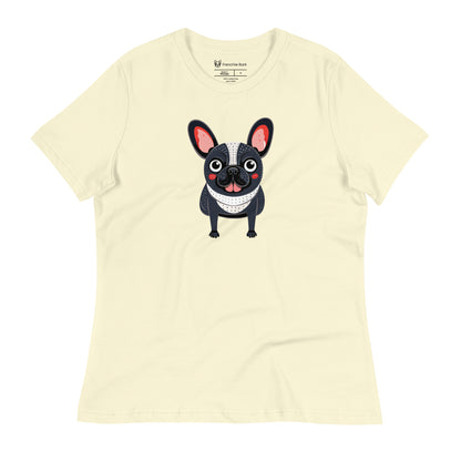 Frenchie Women's Relaxed T-Shirt