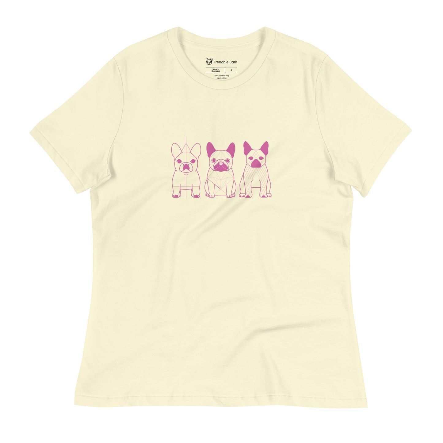 Frenchies Women's Relaxed T-Shirt