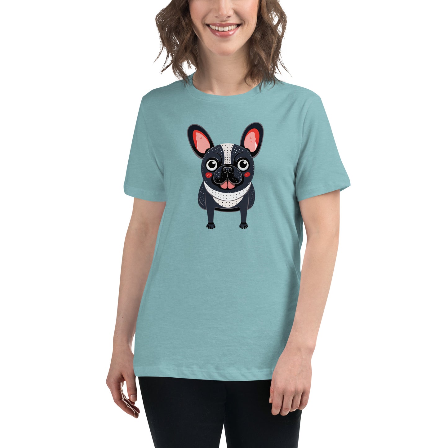 Frenchie Women's Relaxed T-Shirt