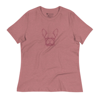 Frenchie Women's Relaxed T-Shirt