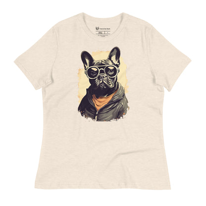 Frenchie Women's Relaxed T-Shirt