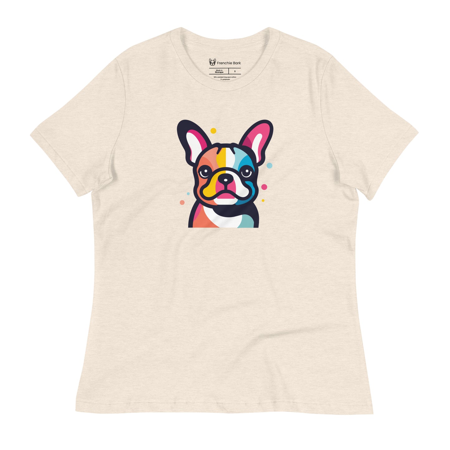 Frenchie Women's Relaxed T-Shirt