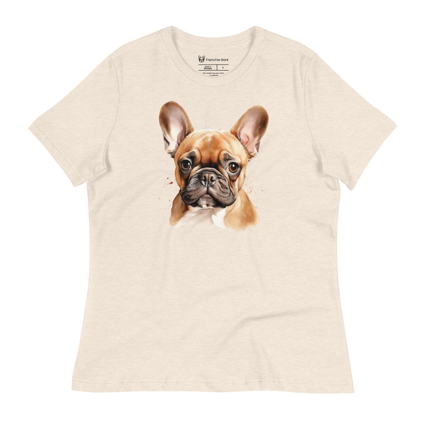 Frenchie Women's Relaxed T-Shirt