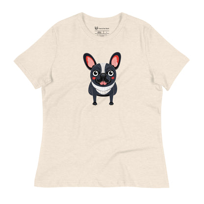 Frenchie Women's Relaxed T-Shirt