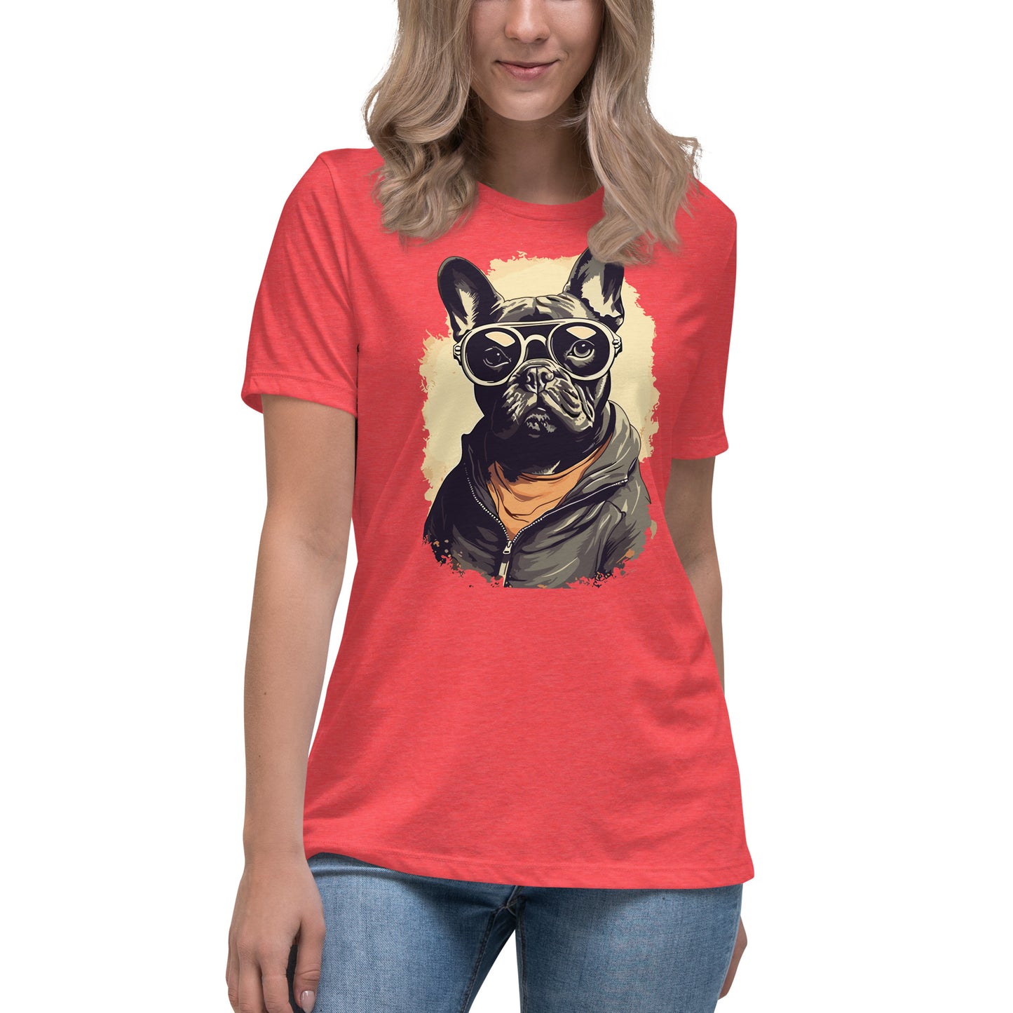 Frenchie Women's Relaxed T-Shirt