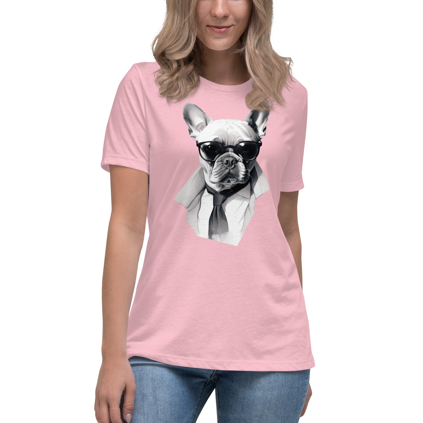 Frenchie Women's Relaxed T-Shirt